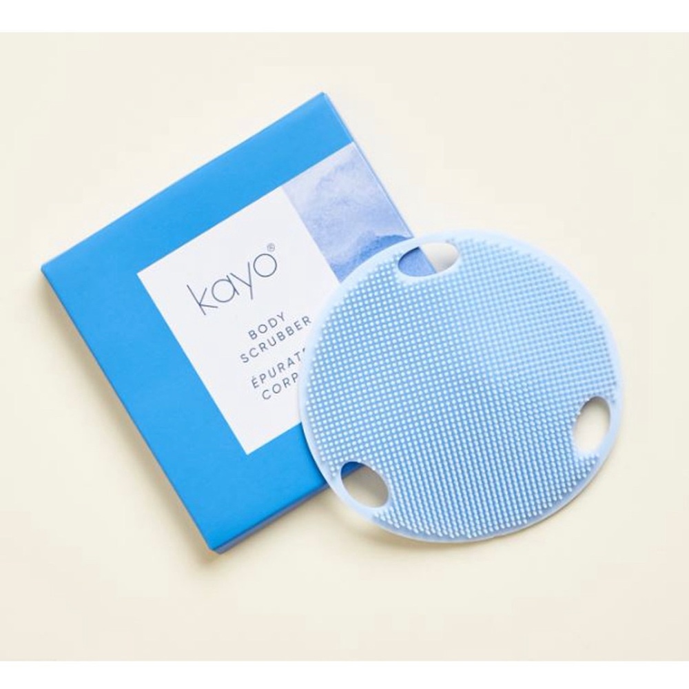 Kayo Body Care Body Scrubber-Gently Exfoliates, Removes dirt/oil, Sensitive Skin